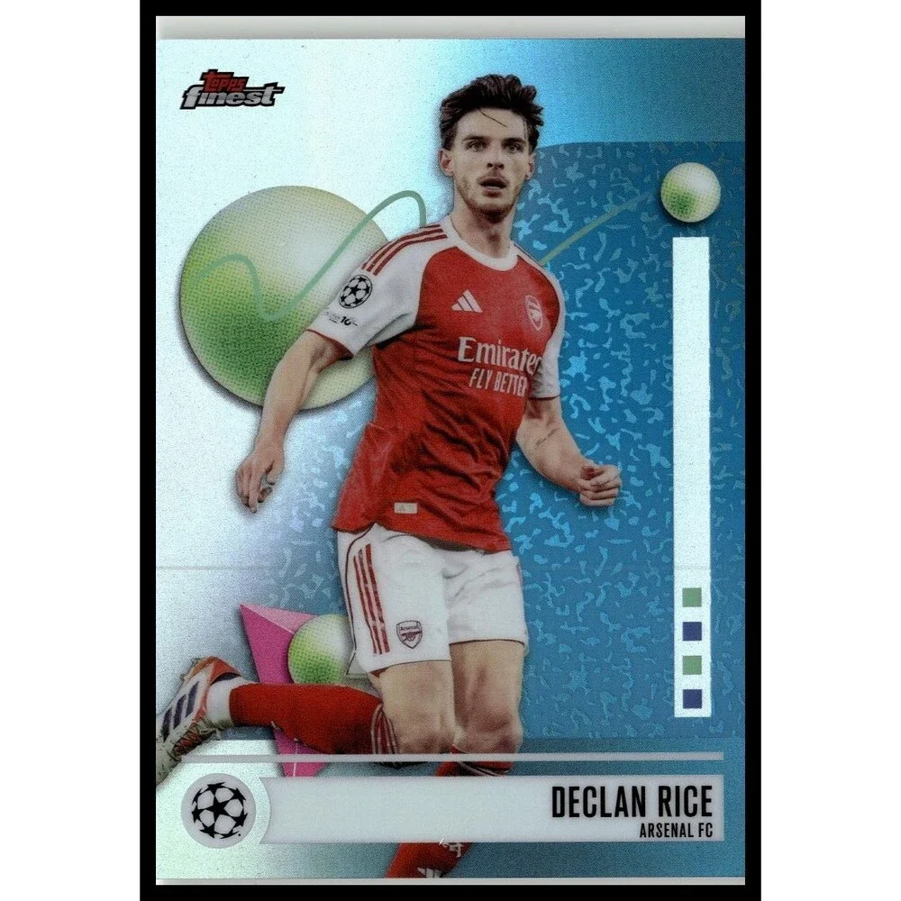 2025-26 Finest UEFA Club Competitions } Declan Rice Refractor